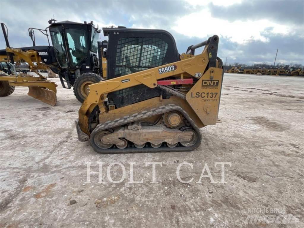 CAT 259D CAB Šmykom riadené nakladače