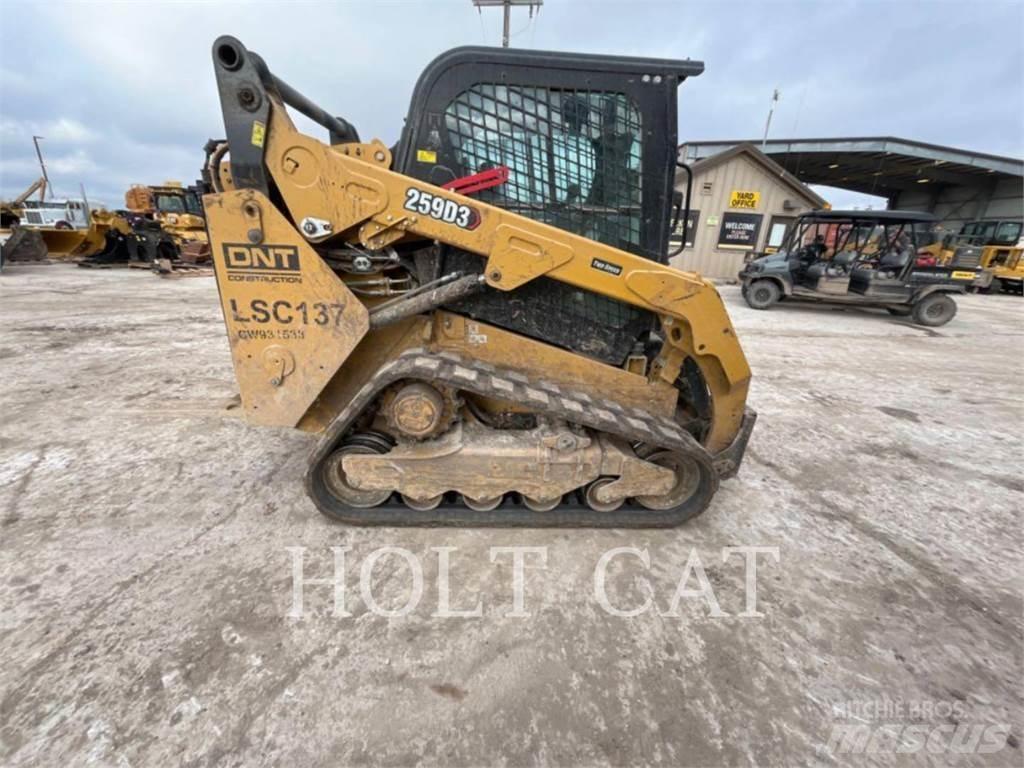 CAT 259D CAB Šmykom riadené nakladače