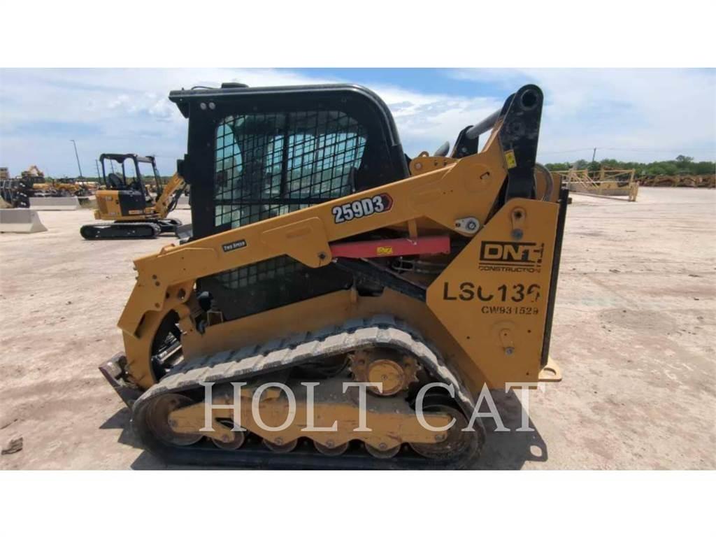 CAT 259D CAB Šmykom riadené nakladače