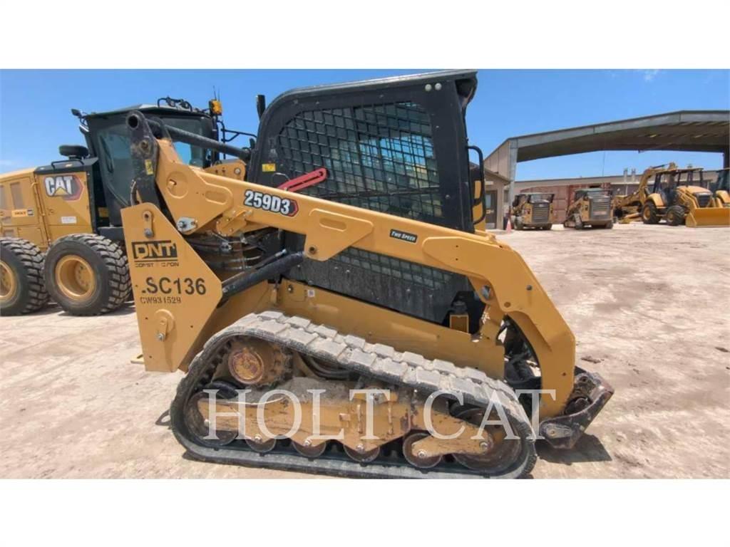 CAT 259D CAB Šmykom riadené nakladače