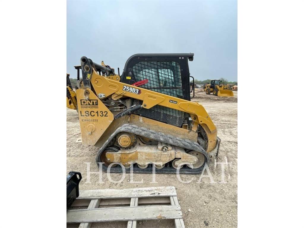 CAT 259D CAB Šmykom riadené nakladače