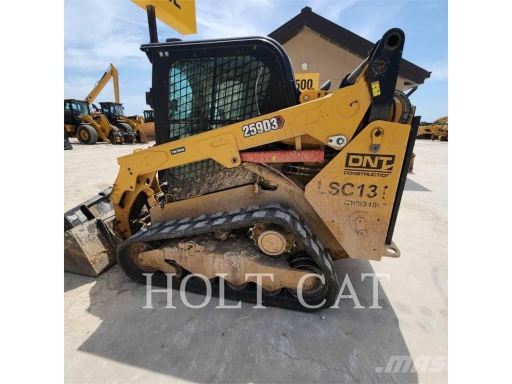CAT 259D CAB Šmykom riadené nakladače
