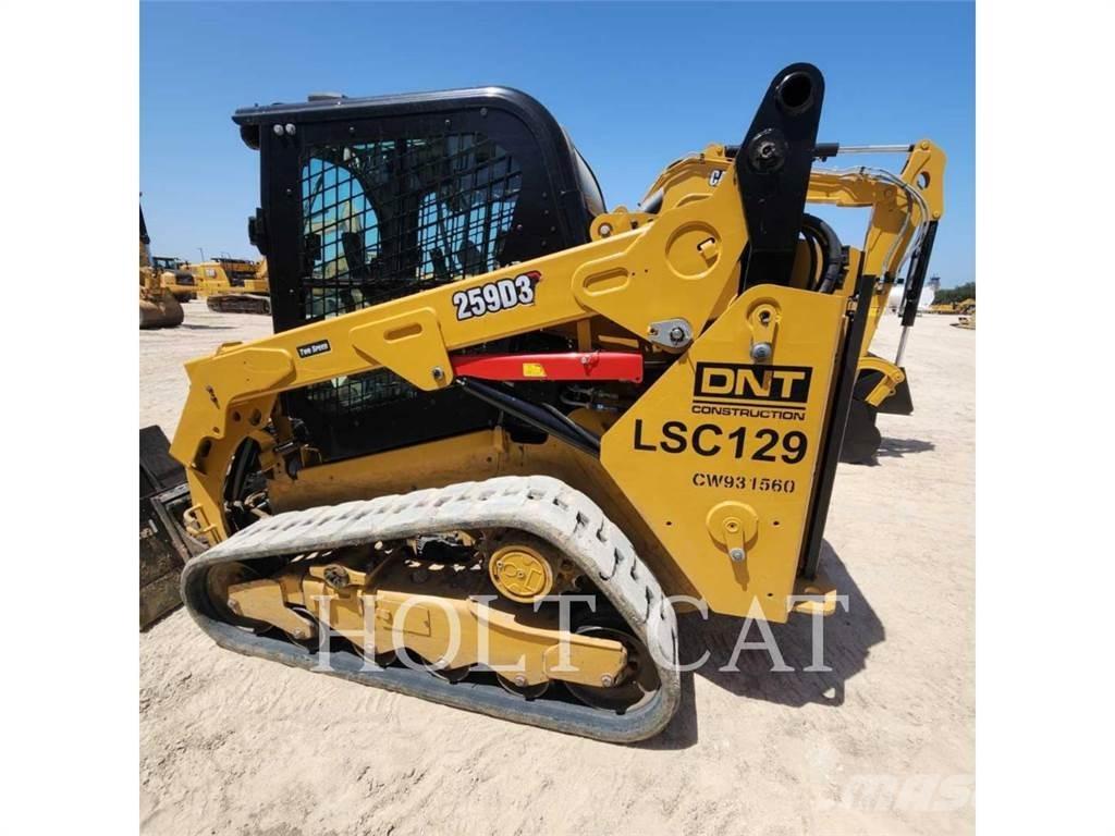 CAT 259D CAB Šmykom riadené nakladače
