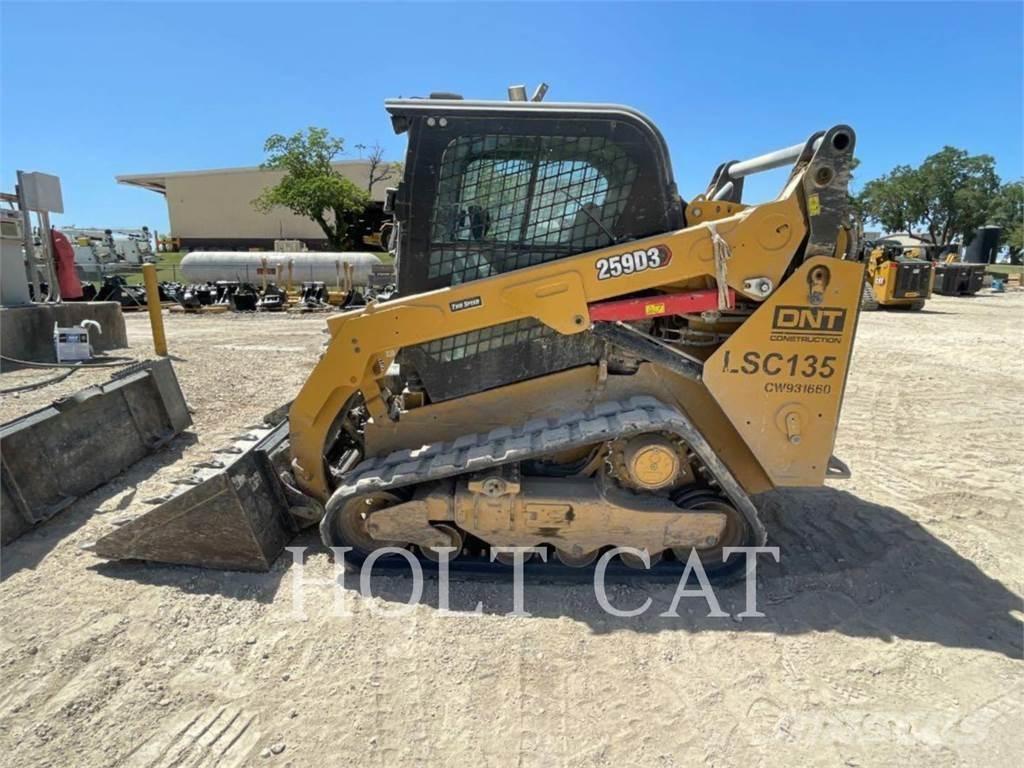 CAT 259D CAB Šmykom riadené nakladače