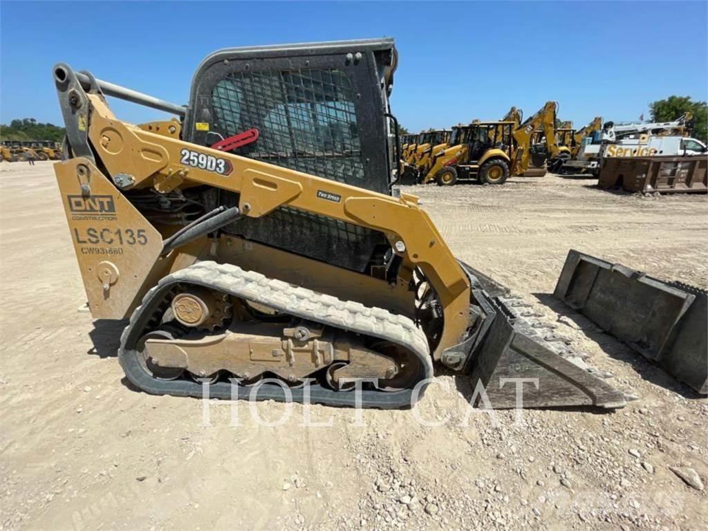 CAT 259D CAB Šmykom riadené nakladače