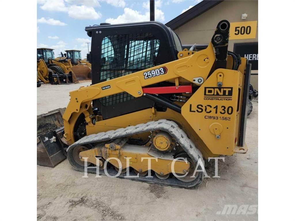 CAT 259D CAB Šmykom riadené nakladače