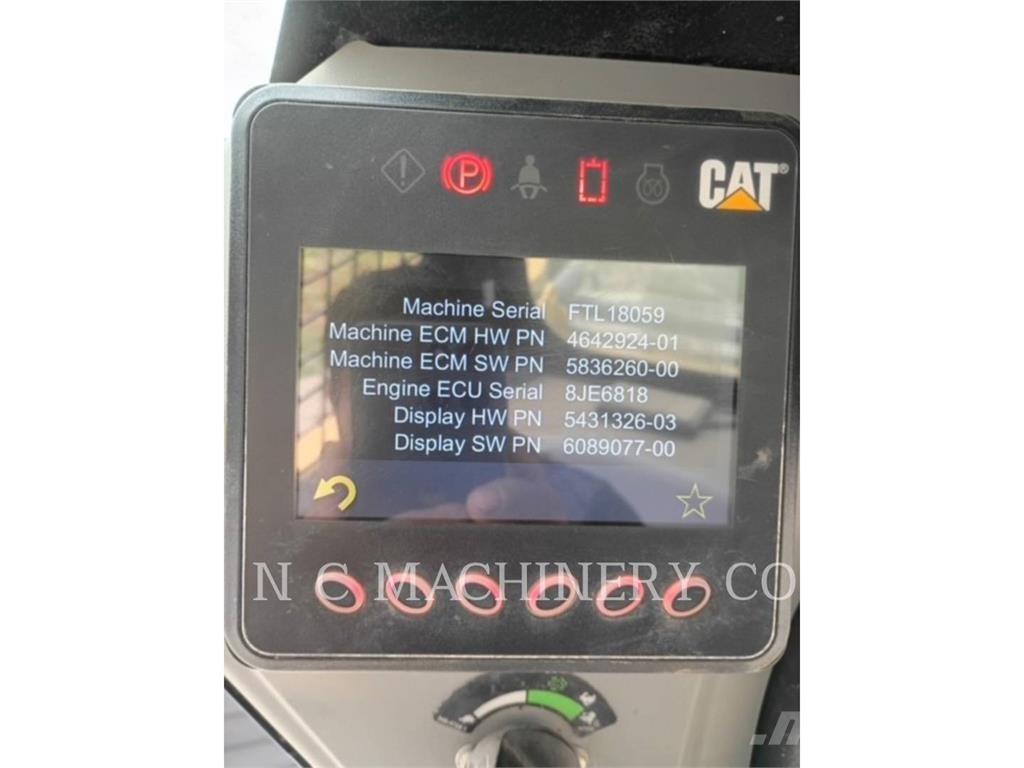 CAT 259D H2CN Šmykom riadené nakladače
