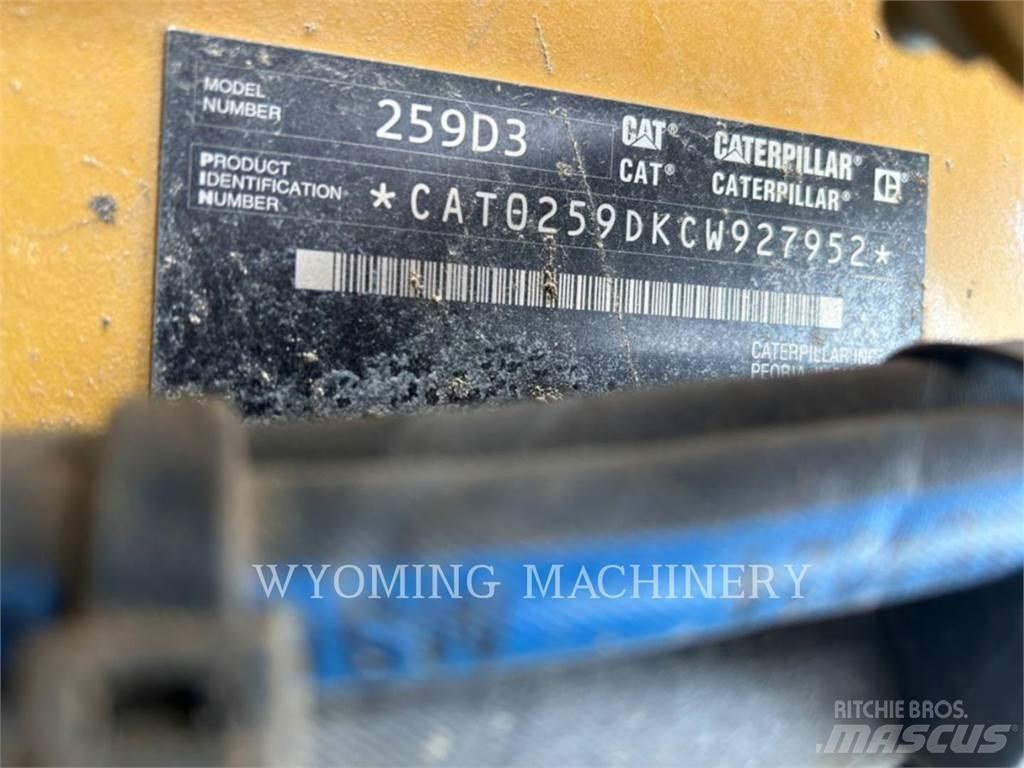 CAT 259D3 Šmykom riadené nakladače