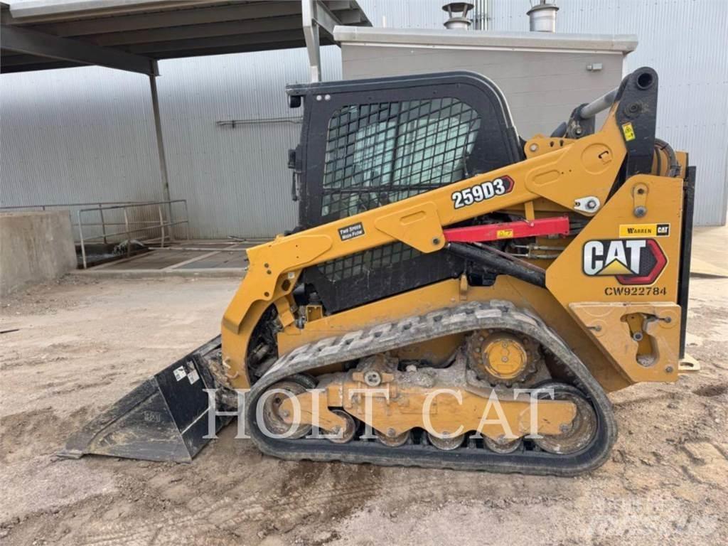 CAT 259D3 Šmykom riadené nakladače