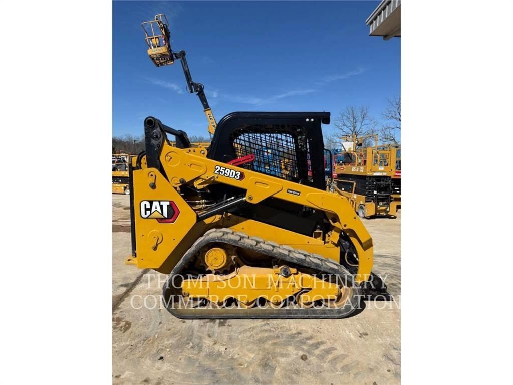 CAT 259D3 Pásové nakladače