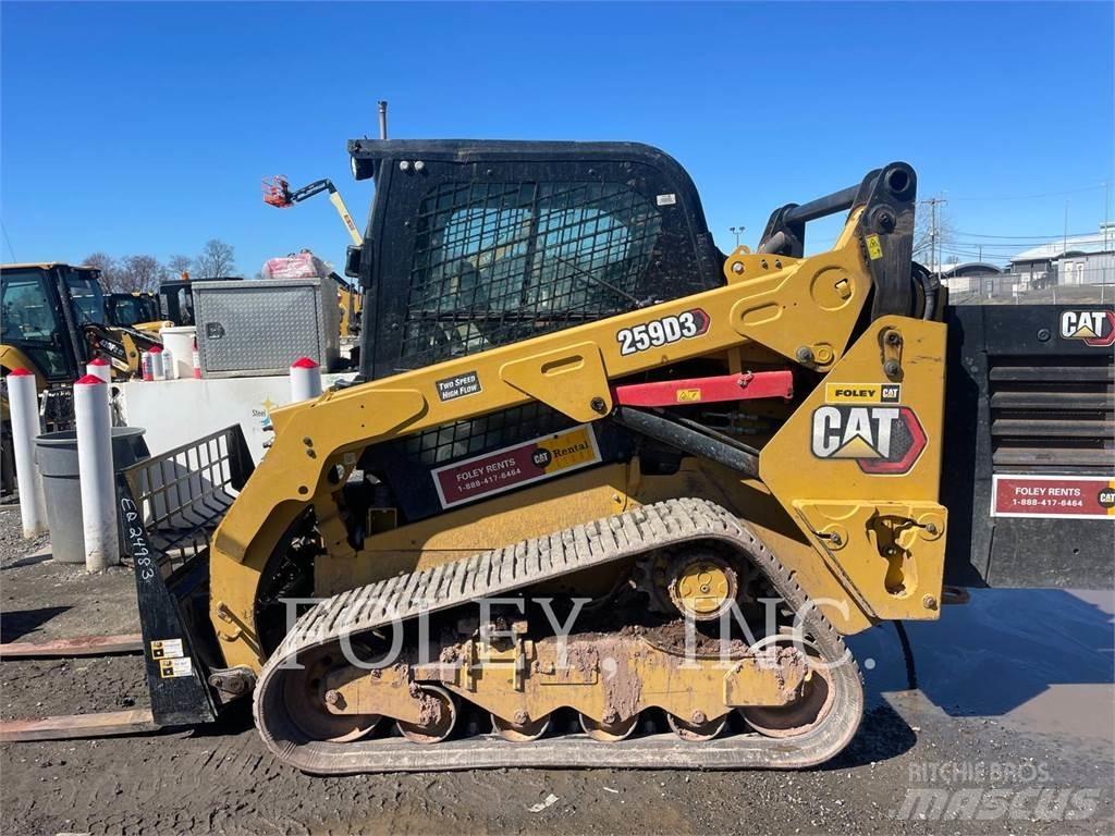 CAT 259D3 Pásové nakladače