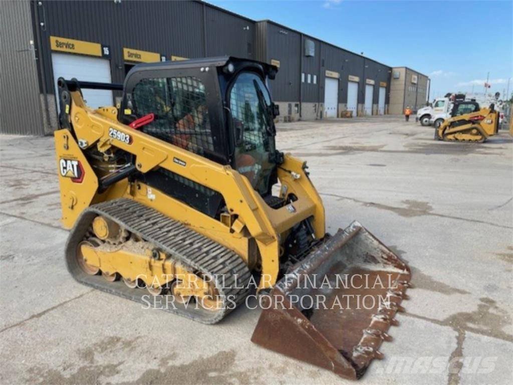 CAT 259D3 Pásové nakladače