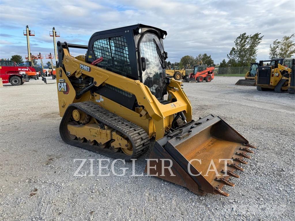 CAT 259D3 Pásové nakladače