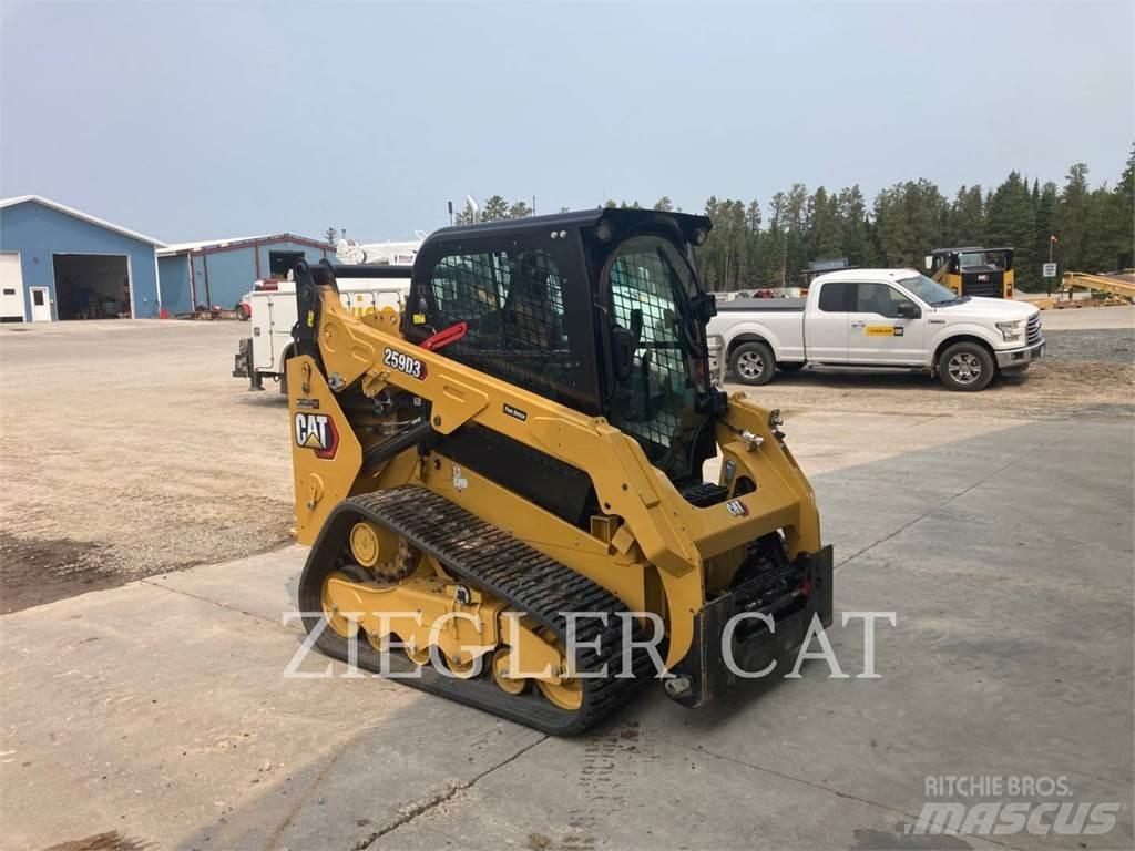 CAT 259D3 Pásové nakladače