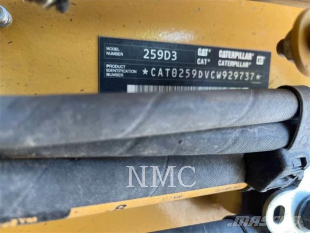 CAT 259D3 Pásové nakladače