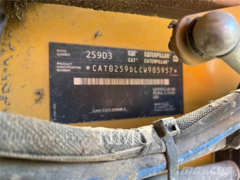 CAT 259D3 Pásové nakladače