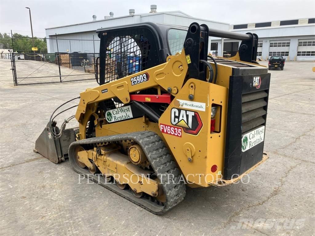 CAT 259D3 Šmykom riadené nakladače