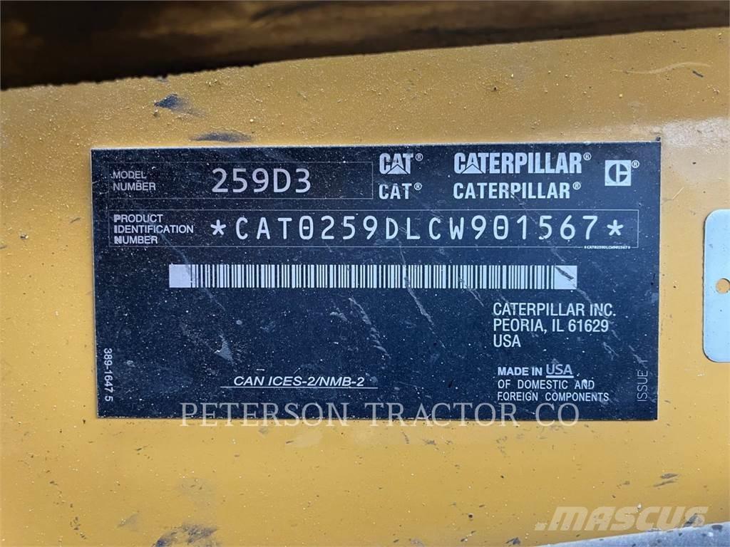 CAT 259D3 Šmykom riadené nakladače