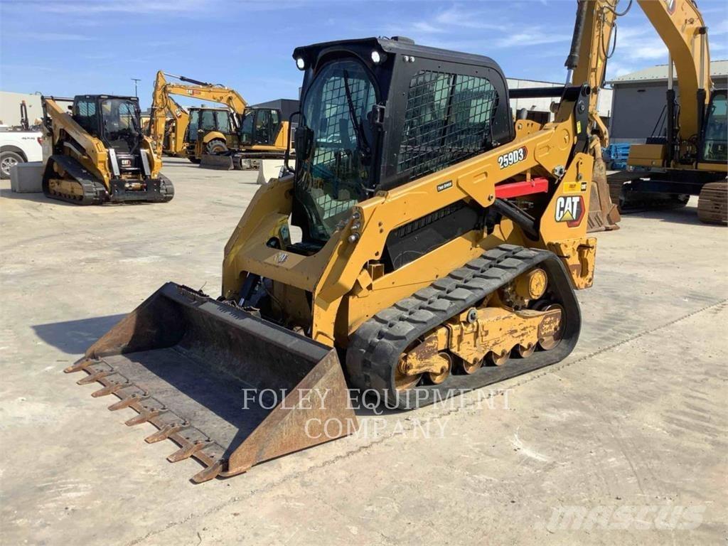 CAT 259D3 Šmykom riadené nakladače