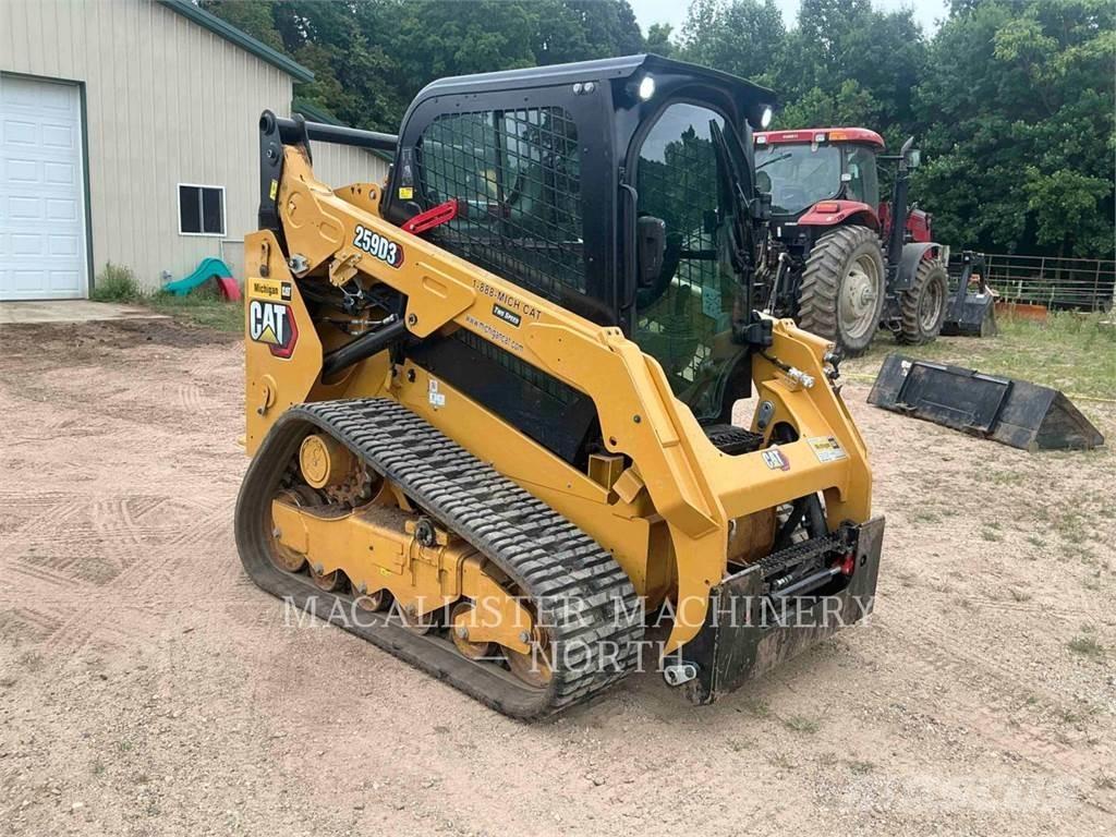 CAT 259D3 AQB Šmykom riadené nakladače