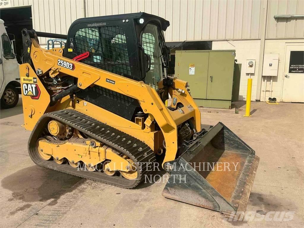CAT 259D3 AQB Šmykom riadené nakladače