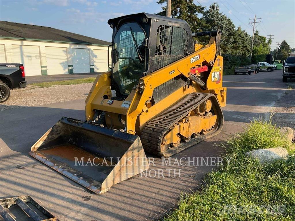 CAT 259D3 AQB Šmykom riadené nakladače