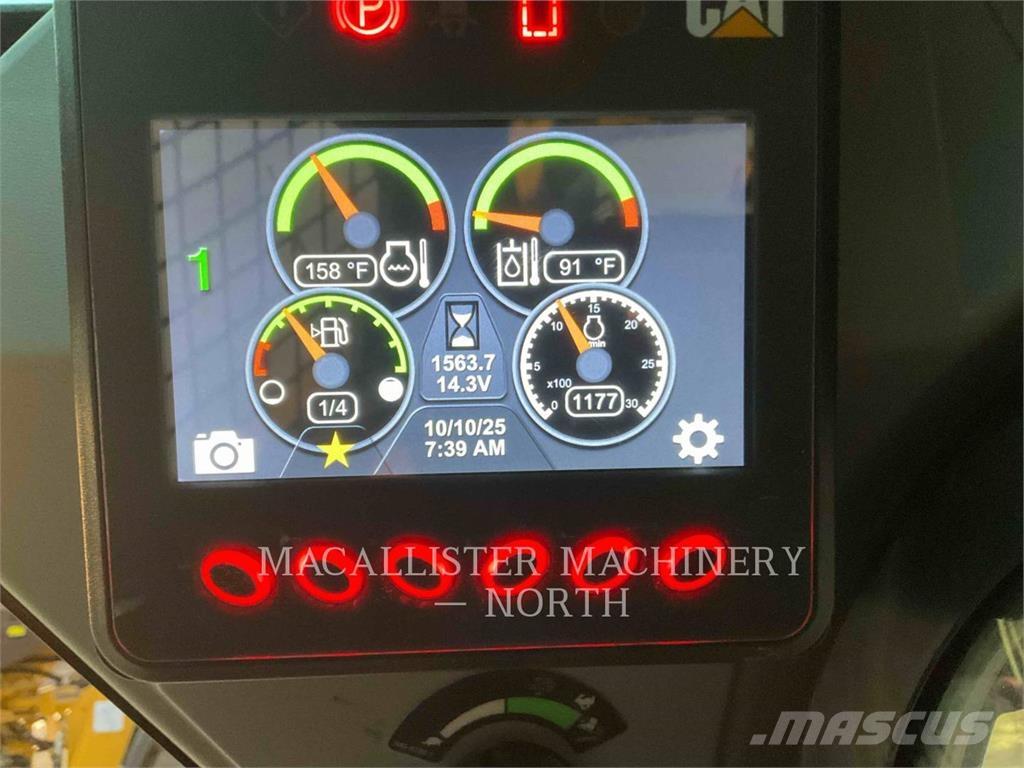 CAT 259D3 AQB Šmykom riadené nakladače