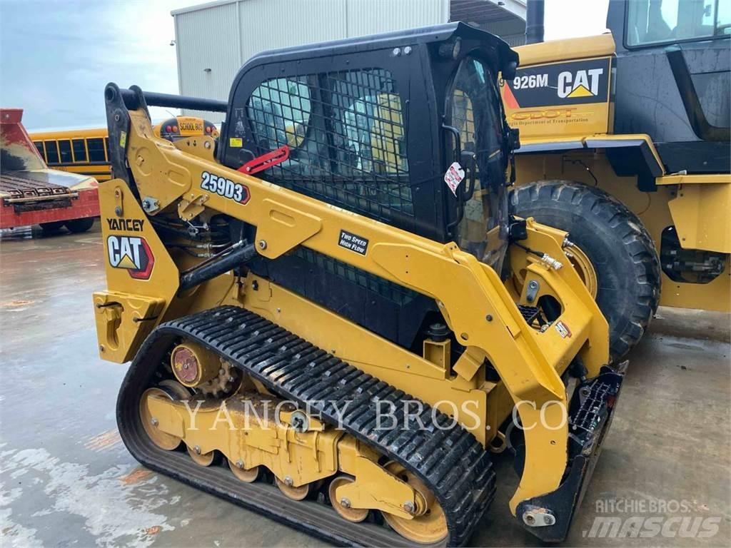 CAT 259D3 HF Šmykom riadené nakladače