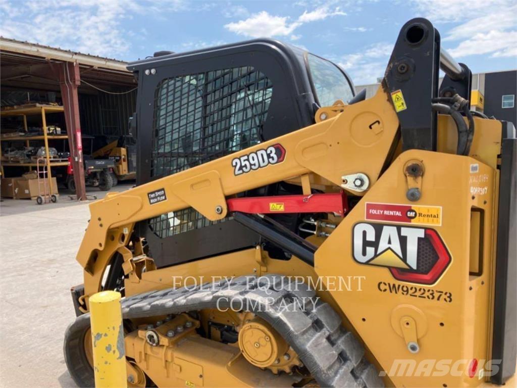 CAT 259D3HF2C Šmykom riadené nakladače