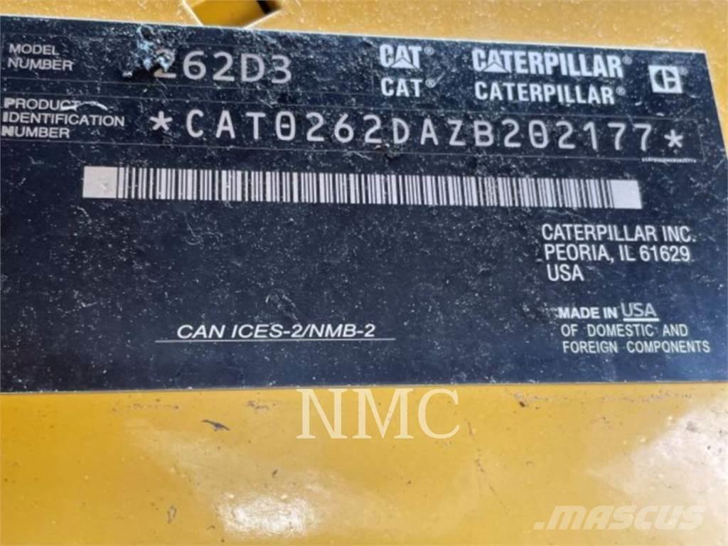 CAT 262D3 Šmykom riadené nakladače
