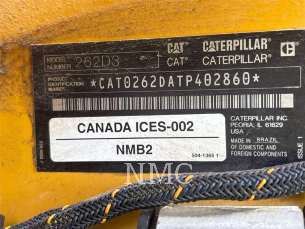 CAT 262D3 Šmykom riadené nakladače