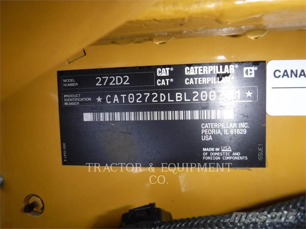 CAT 272D2 H2CB Šmykom riadené nakladače