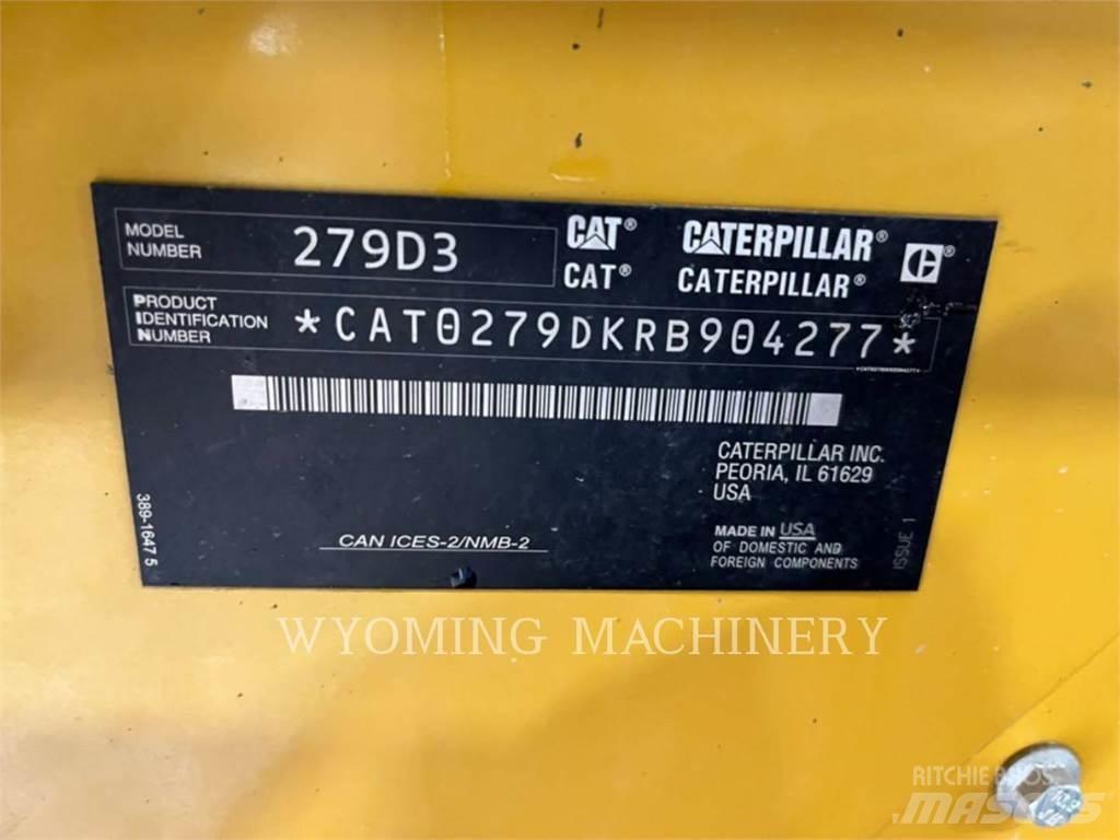CAT 279D3 Šmykom riadené nakladače