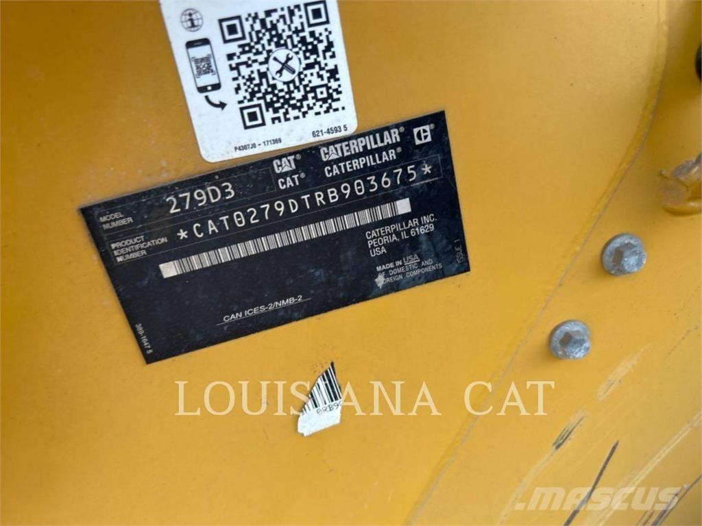 CAT 279D3 Šmykom riadené nakladače