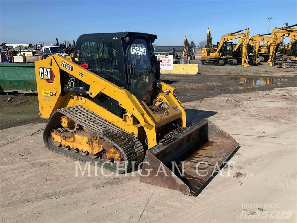 CAT 279D3 AQB Šmykom riadené nakladače