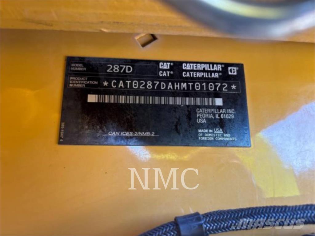 CAT 287D Šmykom riadené nakladače