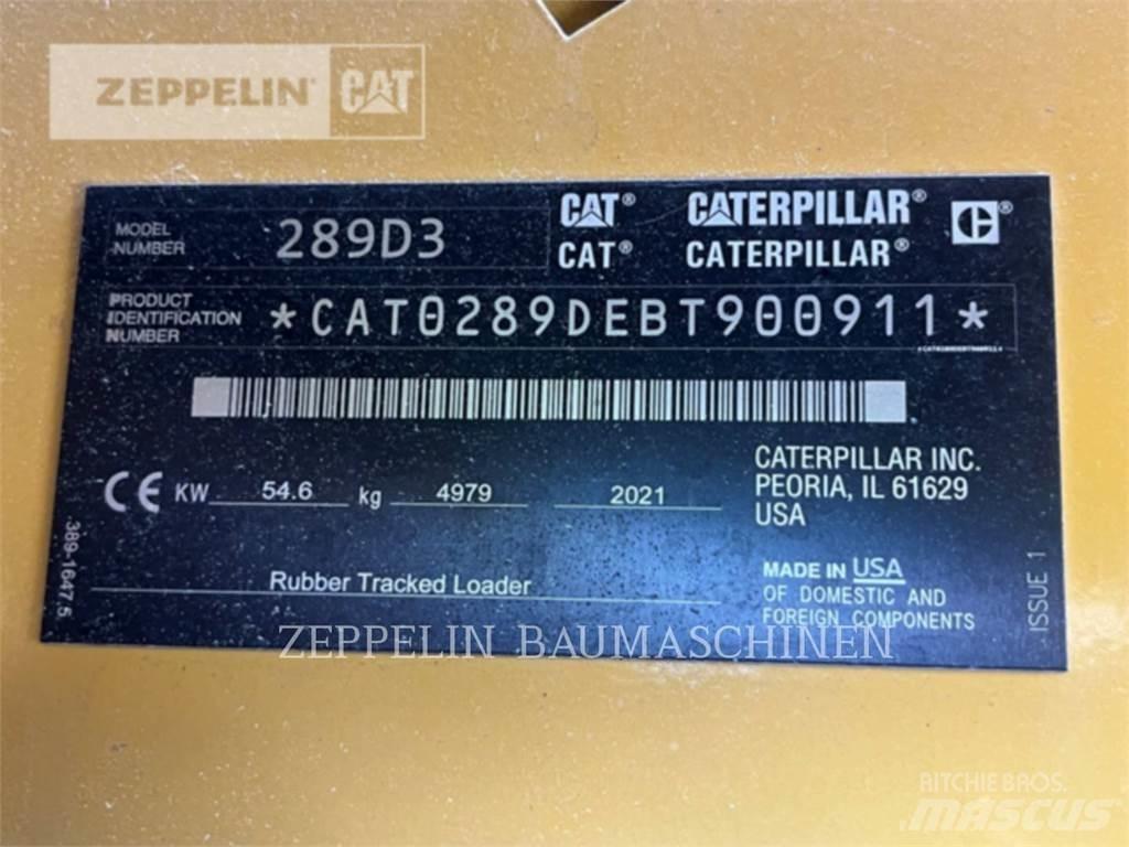 CAT 289D Šmykom riadené nakladače