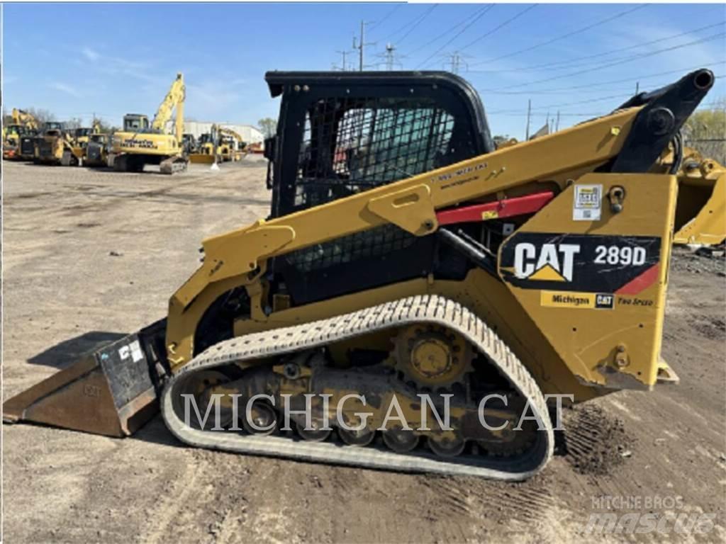 CAT 289D AQB Šmykom riadené nakladače