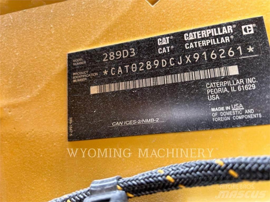 CAT 289D3 Šmykom riadené nakladače