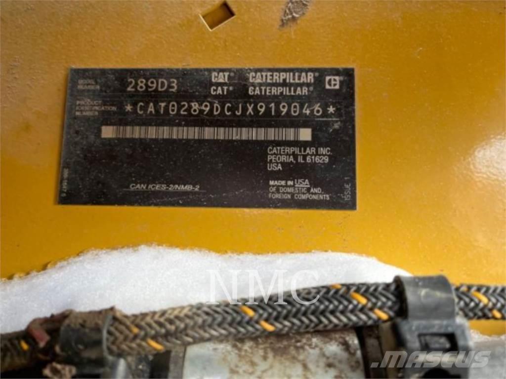 CAT 289D3 Pásové nakladače