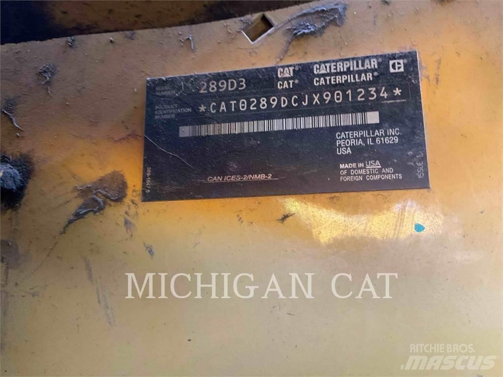 CAT 289D3 AHQB Šmykom riadené nakladače