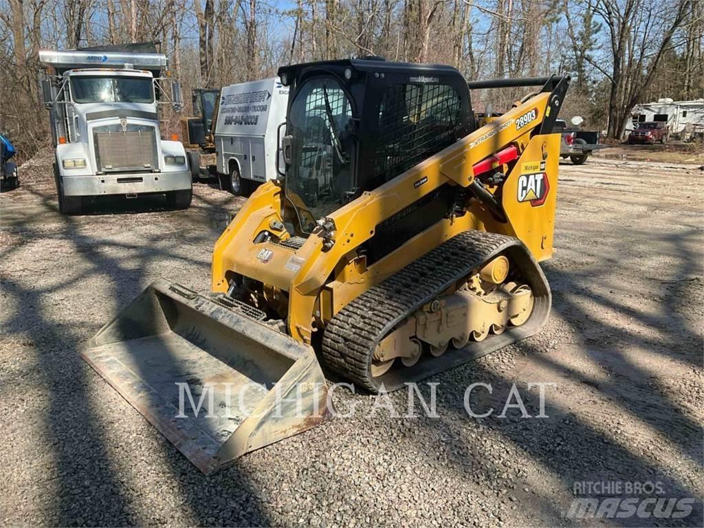 CAT 289D3 AQB Šmykom riadené nakladače