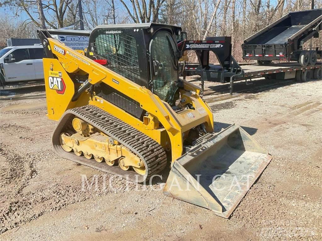 CAT 289D3 AQB Šmykom riadené nakladače