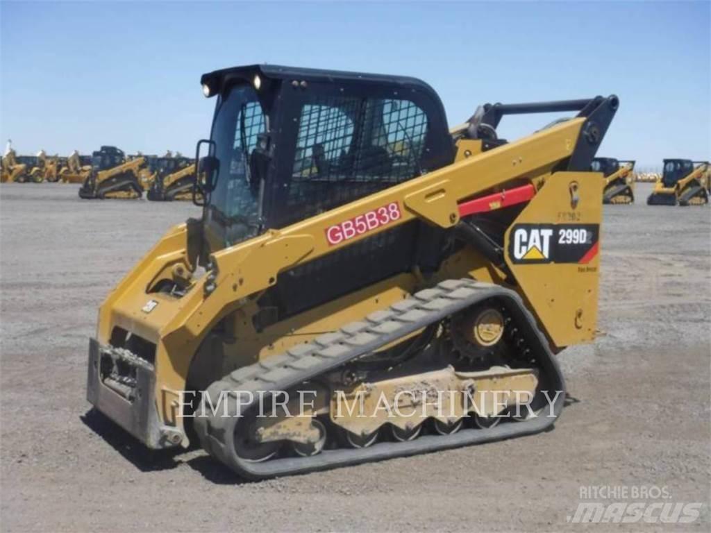 CAT 299D2 CA Šmykom riadené nakladače