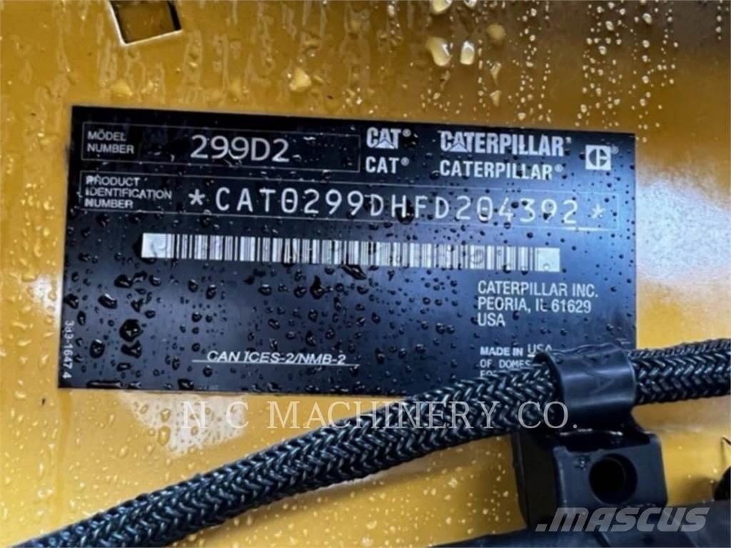 CAT 299D2 H2CB Šmykom riadené nakladače