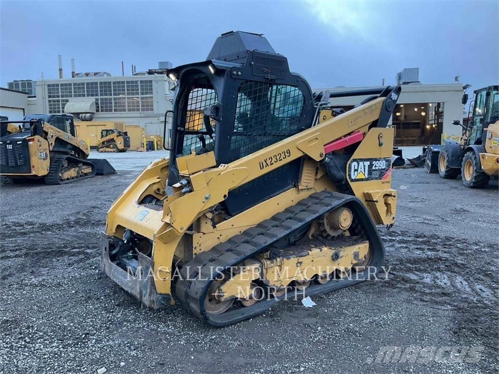 CAT 299D2XHP Šmykom riadené nakladače