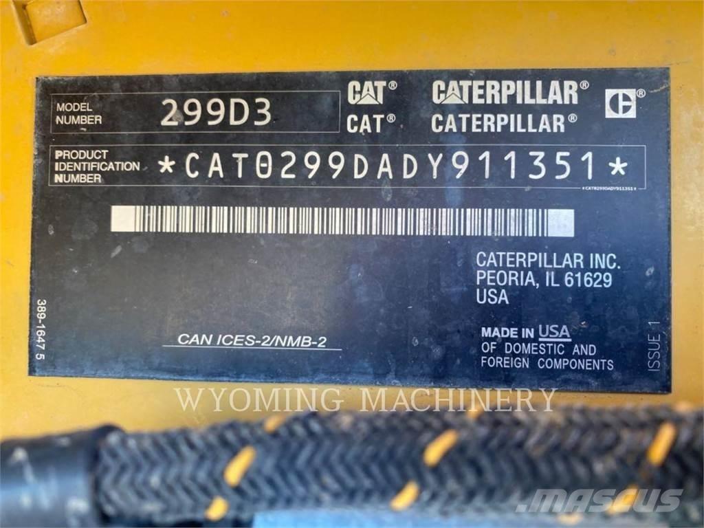 CAT 299D3 Šmykom riadené nakladače