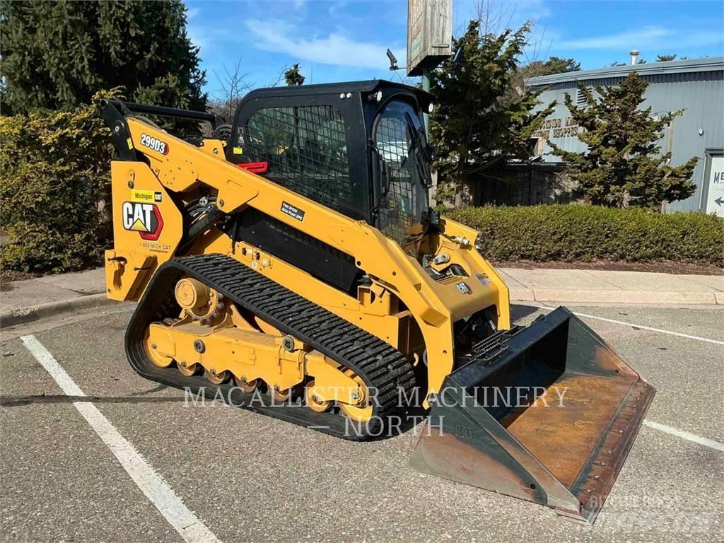 CAT 299D3 AHQB Šmykom riadené nakladače