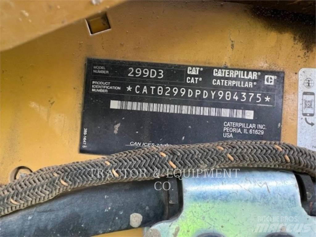 CAT 299D3 H2CB Šmykom riadené nakladače