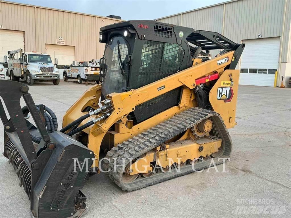 CAT 299D3XE D1AQBR Šmykom riadené nakladače